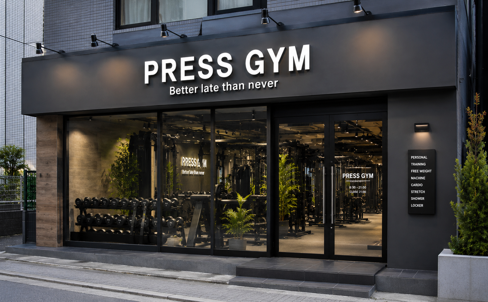 PRESS GYM 外観